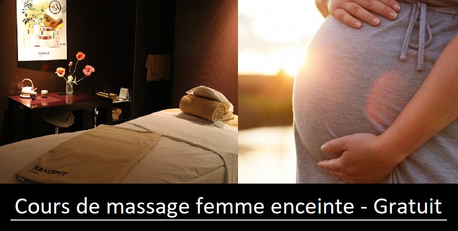 Cours de massage femme enceinte - Gratuit